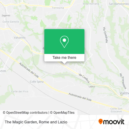 The Magic Garden map