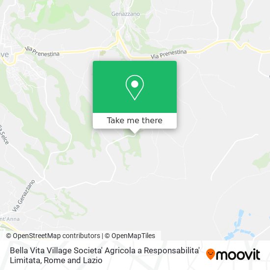 Bella Vita Village Societa' Agricola a Responsabilita' Limitata map
