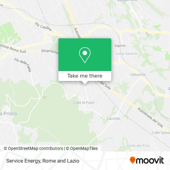 Service Energy map