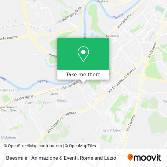 Beesmile - Animazione & Eventi map