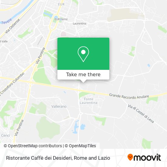 Ristorante Caffè dei Desideri map