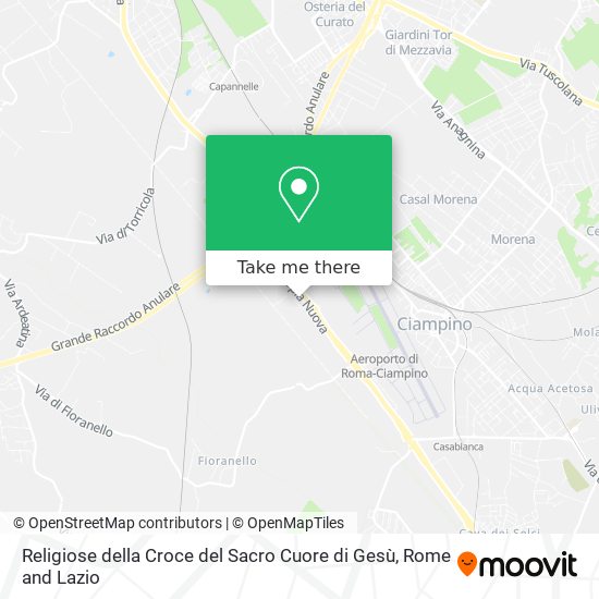 Religiose della Croce del Sacro Cuore di Gesù map