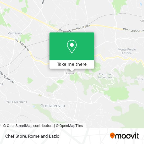 Chef Store map