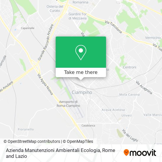 Azienda Manutenzioni Ambientali Ecologia map