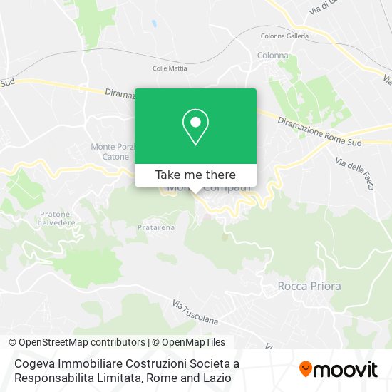 Cogeva Immobiliare Costruzioni Societa a Responsabilita Limitata map