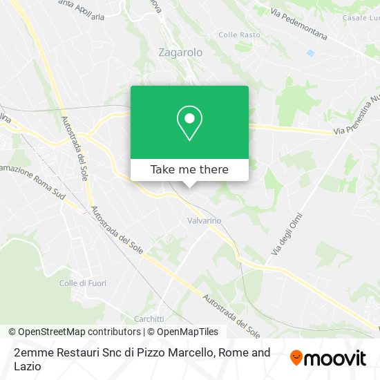 2emme Restauri Snc di Pizzo Marcello map