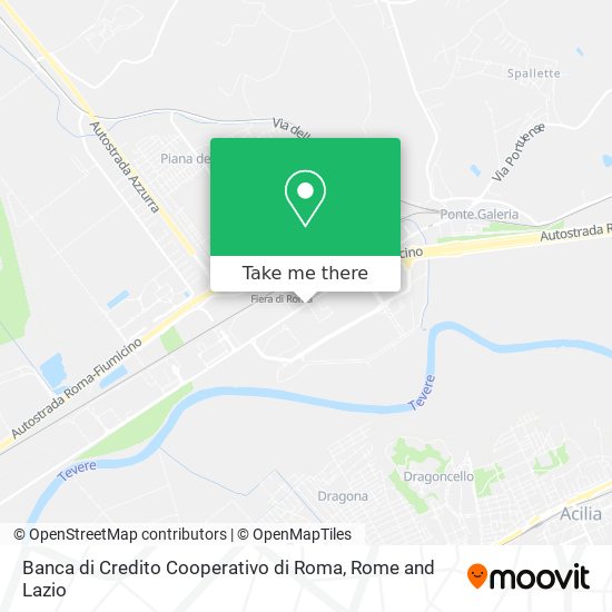 Banca di Credito Cooperativo di Roma map