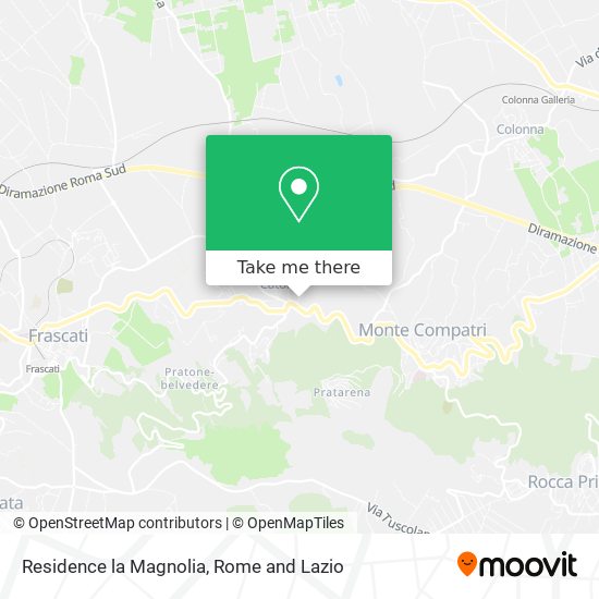 Residence la Magnolia map