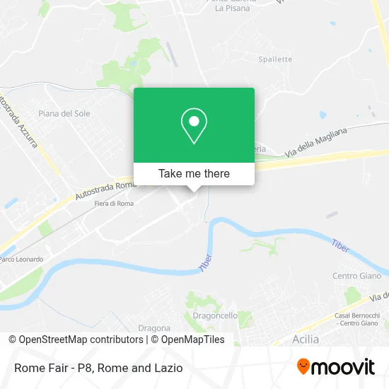 Rome Fair - P8 map