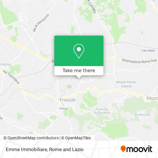 Emme Immobiliare map