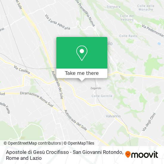 Apostole di Gesù Crocifisso - San Giovanni Rotondo map