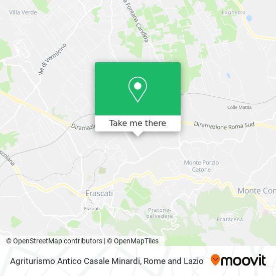 Agriturismo Antico Casale Minardi map