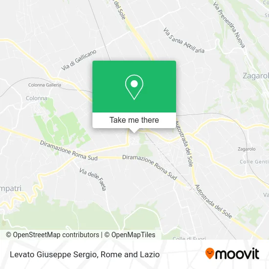 Giuseppe Sergio Levato map