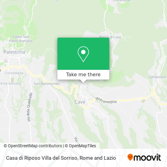 Casa di Riposo Villa del Sorriso map