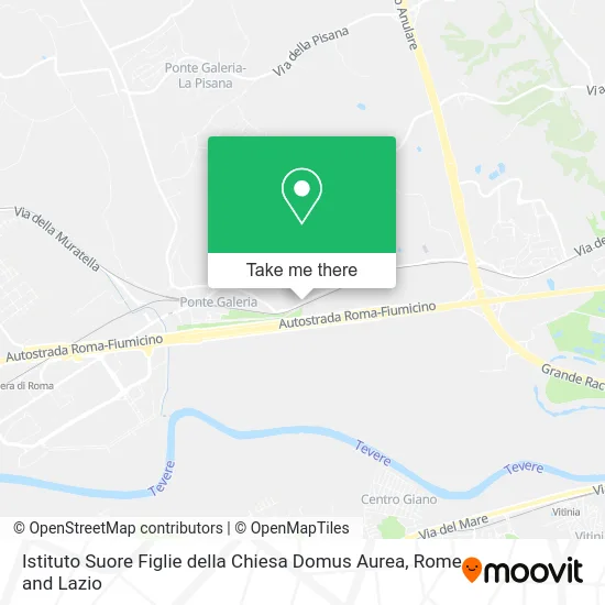 Institute of Sisters Daughters of the Church Domus Aurea map