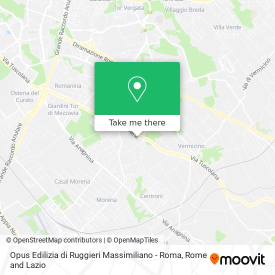 Opus Edilizia di Ruggieri Massimiliano - Roma map