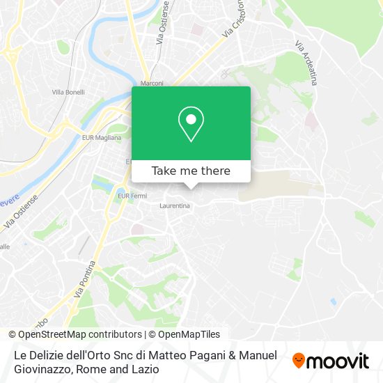 Le Delizie dell'Orto Snc di Matteo Pagani & Manuel Giovinazzo map