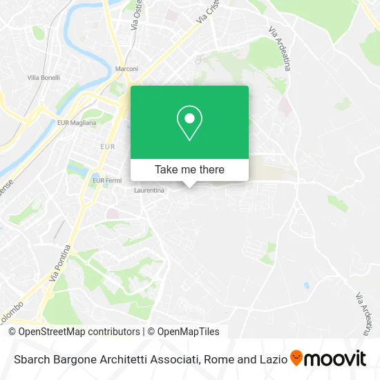 Sbarch Bargone Associated Architects map