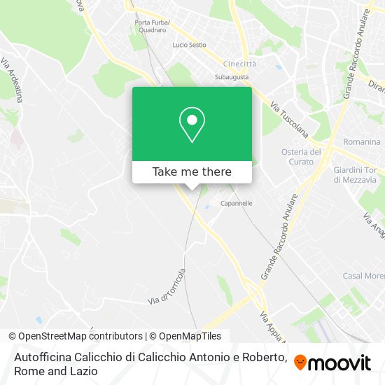 Autofficina Calicchio di Calicchio Antonio e Roberto map