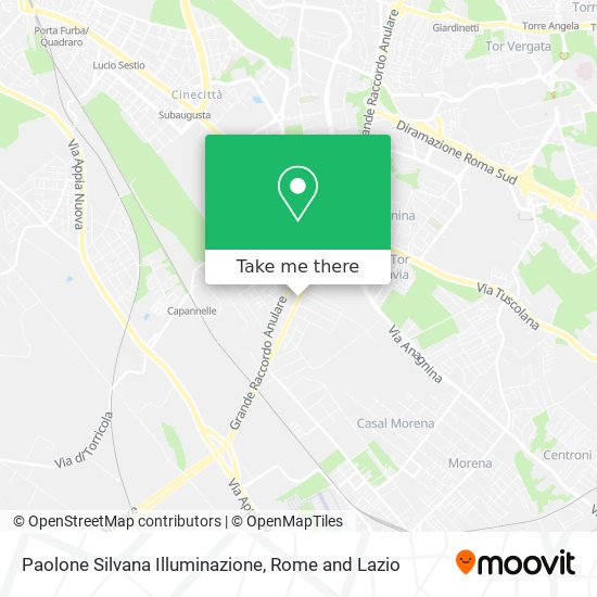 Paolone Silvana Illuminazione map