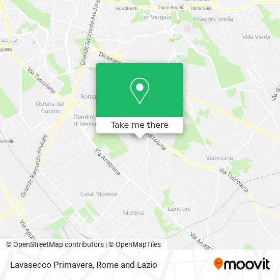 Primavera Laundry map