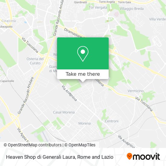 Heaven Shop di Generali Laura map