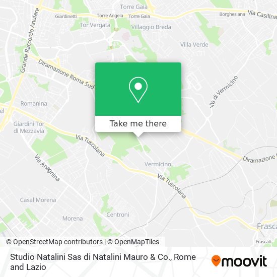 Studio Natalini Sas di Natalini Mauro & Co. map