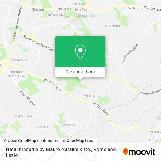Natalini Studio by Mauro Natalini & Co. map
