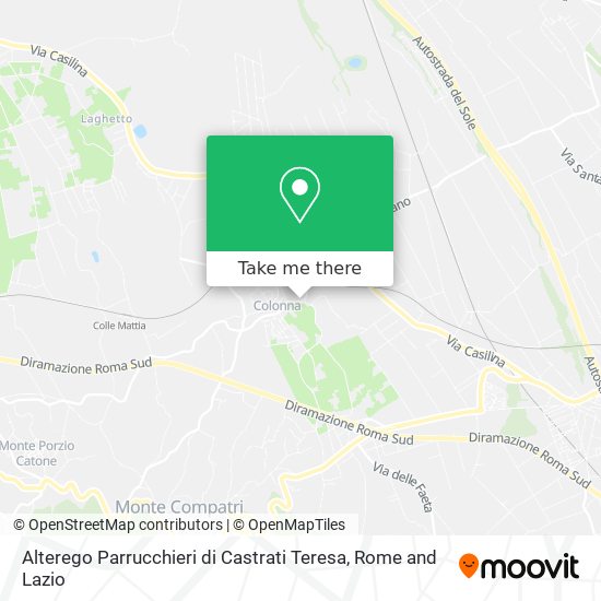 Alterego Parrucchieri di Castrati Teresa map