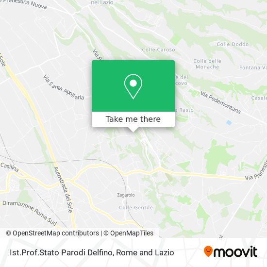 Ist.Prof.Stato Parodi Delfino map