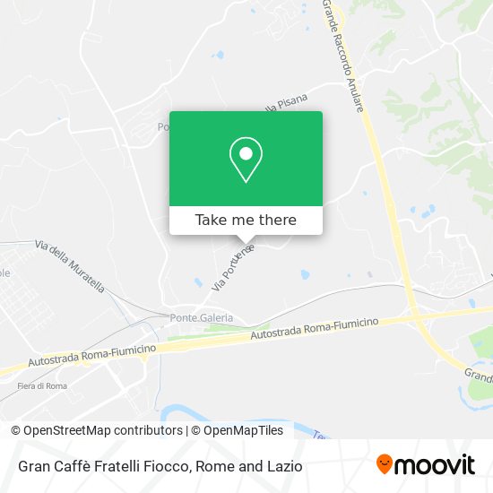 Gran Caffè Fratelli Fiocco map