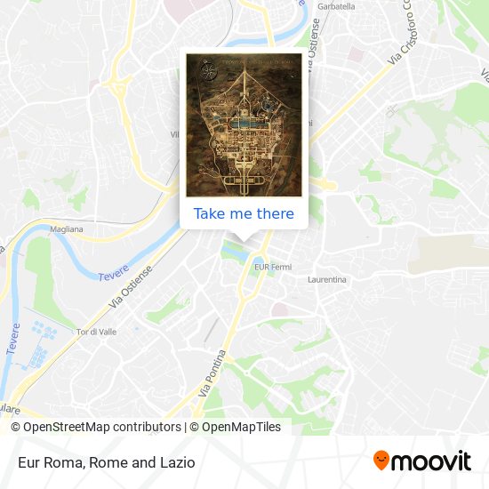 Eur Roma map