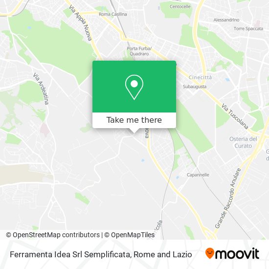 Ferramenta Idea Srl Semplificata map