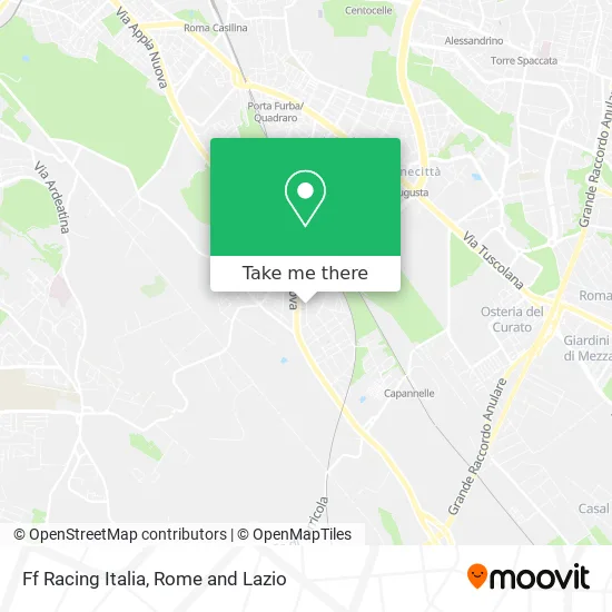 Ff Racing Italy map