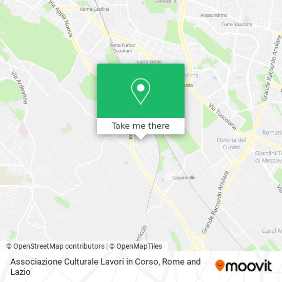 Associazione Culturale Lavori in Corso map