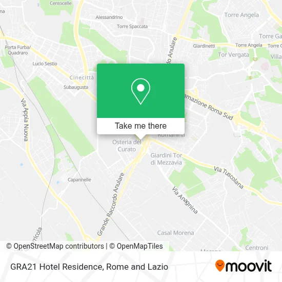 GRA21 Hotel Residence map