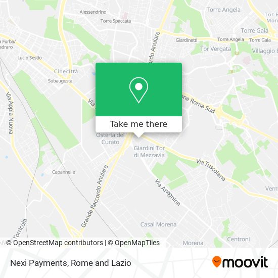 Nexi Payments map