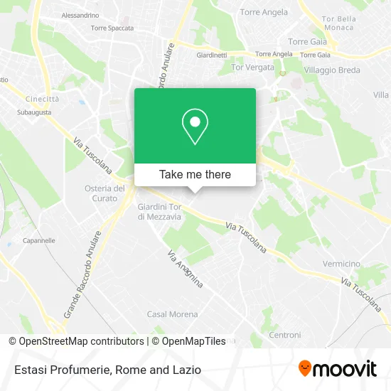 Estasi Perfumeries map