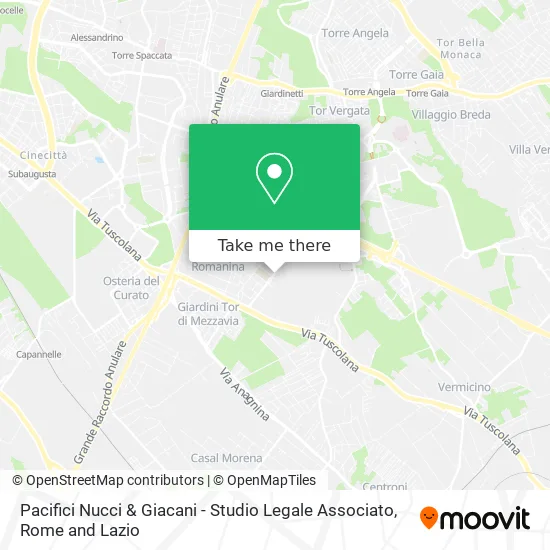 Pacifici Nucci & Giacani - Studio Legale Associato map