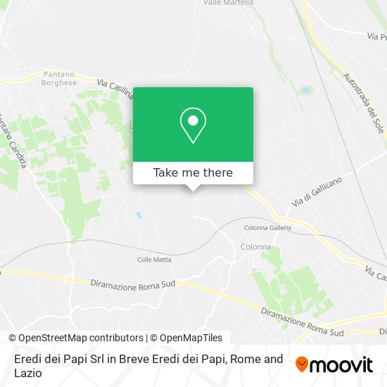 Eredi dei Papi Srl in Breve Eredi dei Papi map