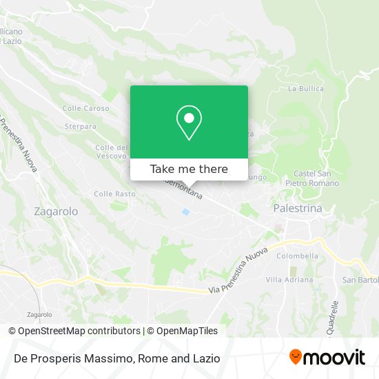 De Prosperis Massimo map