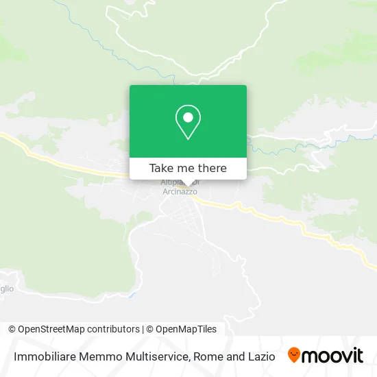 Memmo Multiservice Real Estate map