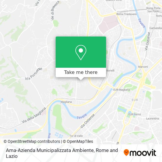 Ama-Azienda Municipalizzata Ambiente map