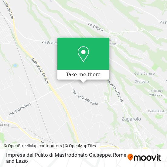 Impresa del Pulito di Mastrodonato Giuseppe map