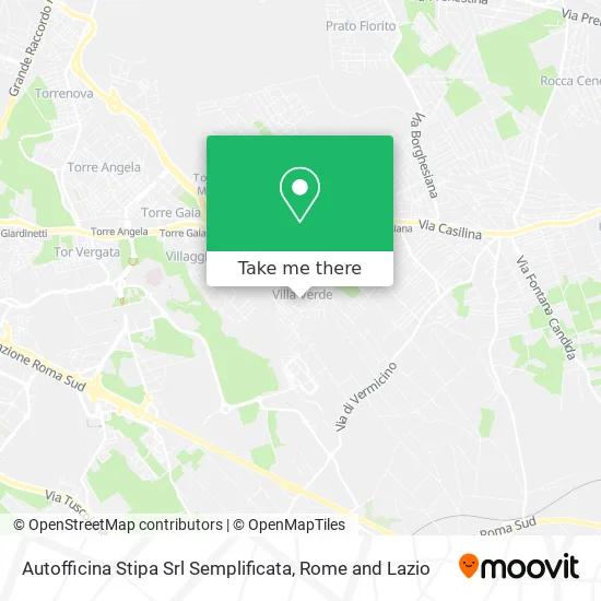 Stipa Auto Repair Shop Srl Simplified map