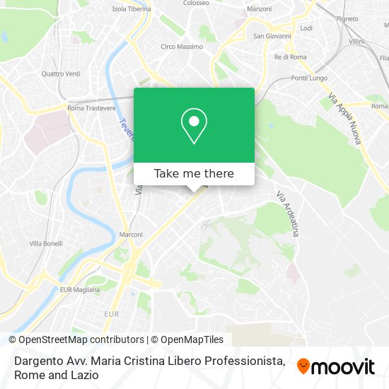 Dargento Avv. Maria Cristina Libero Professionista map