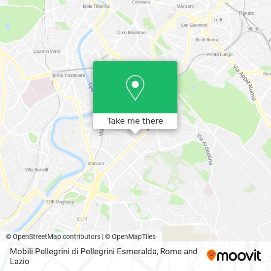Mobili Pellegrini di Pellegrini Esmeralda map