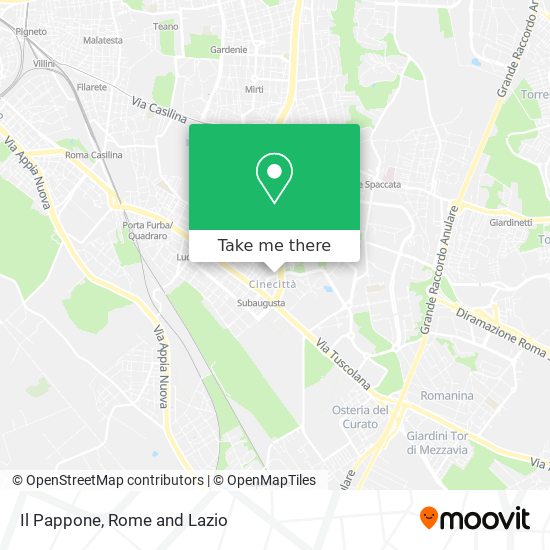 Il Pappone map