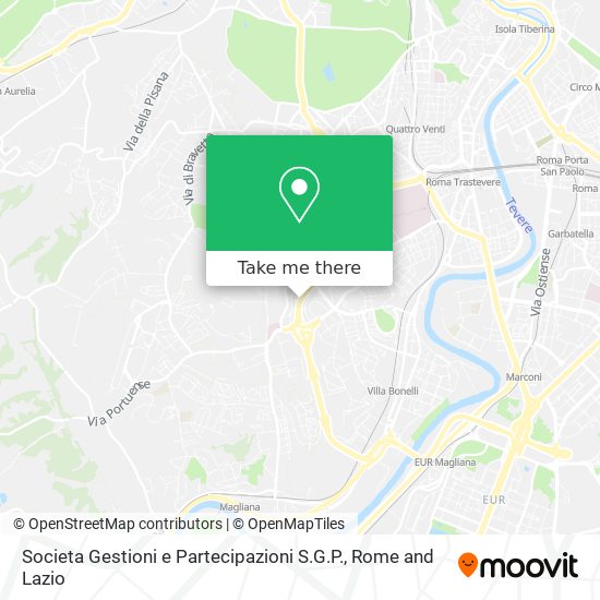 Societa Gestioni e Partecipazioni S.G.P. map
