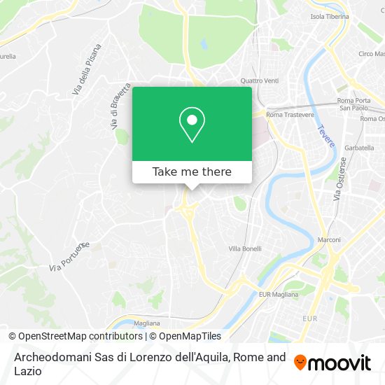 Archeodomani Sas di Lorenzo dell'Aquila map